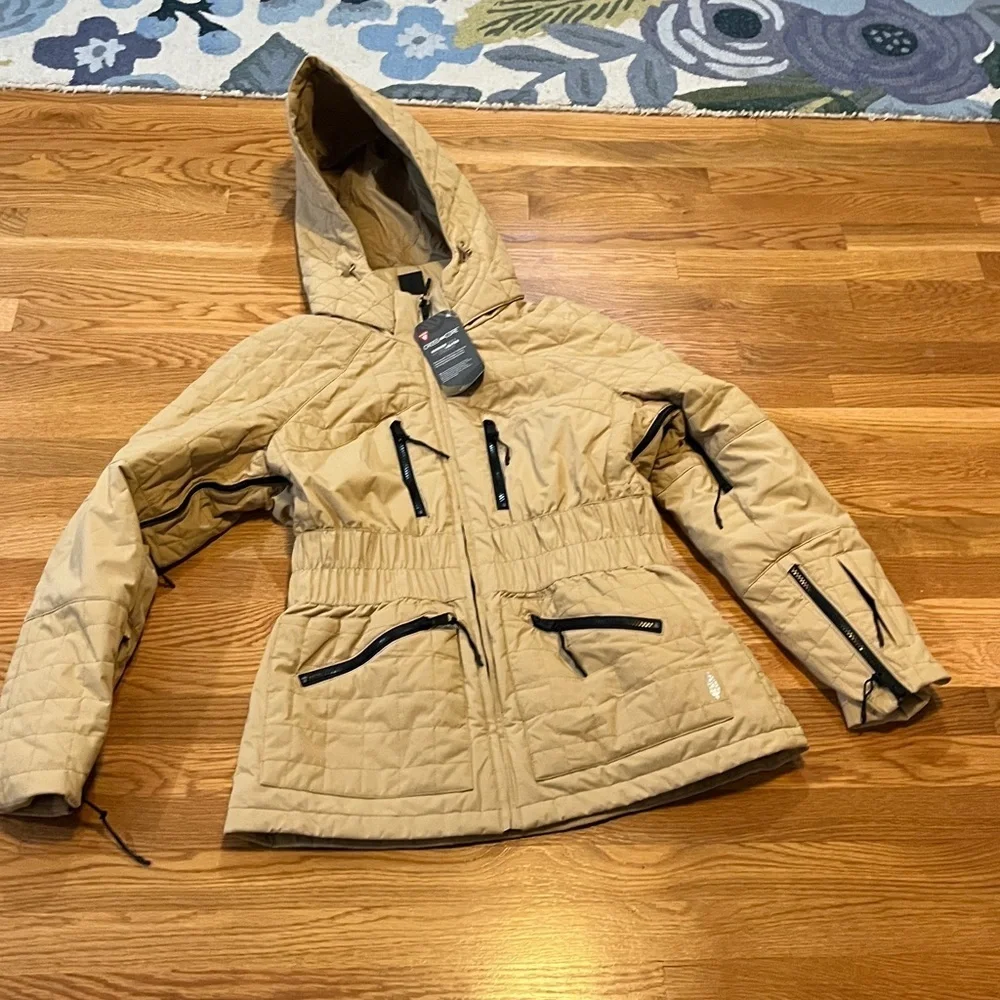 Free People All Prepped Ski Jacket Size Large NWT